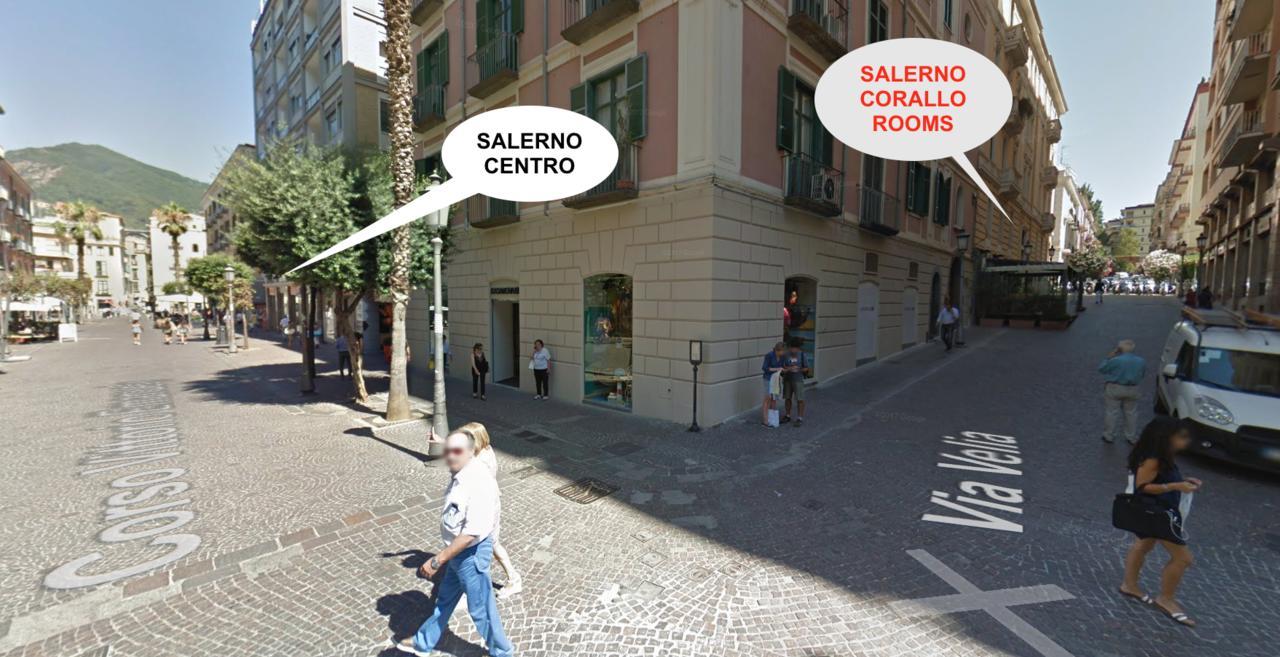 Corallo Rooms Salerno Exteriör bild